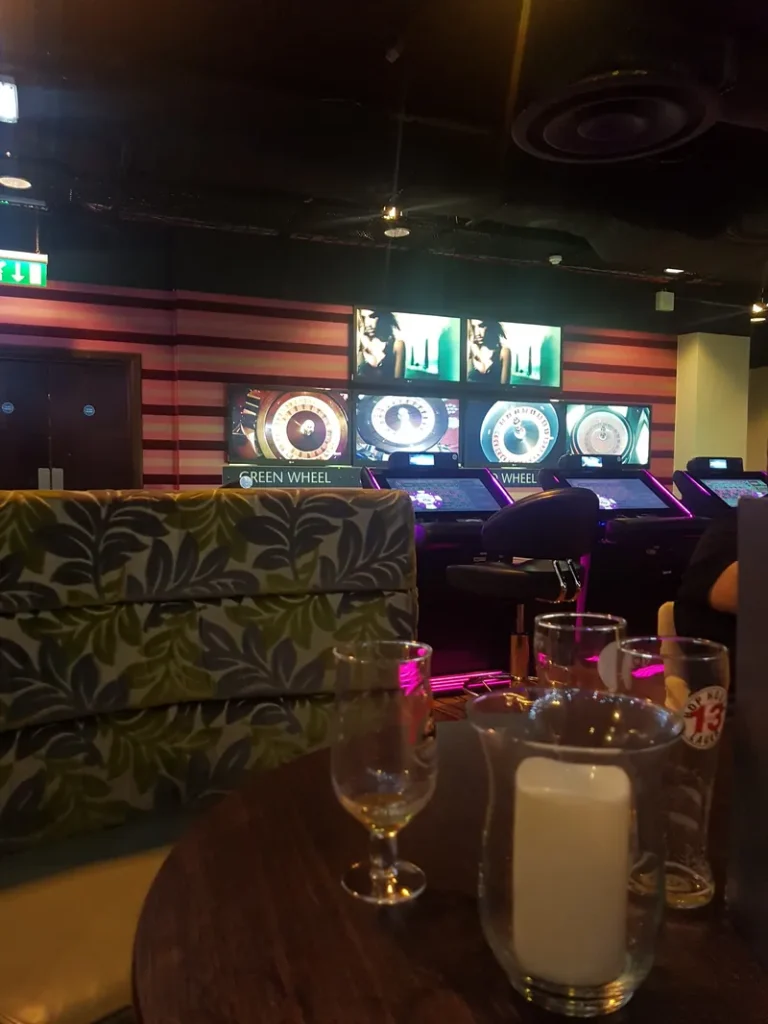Gaming lounge inside Grosvenor Casino Glasgow Merchant City