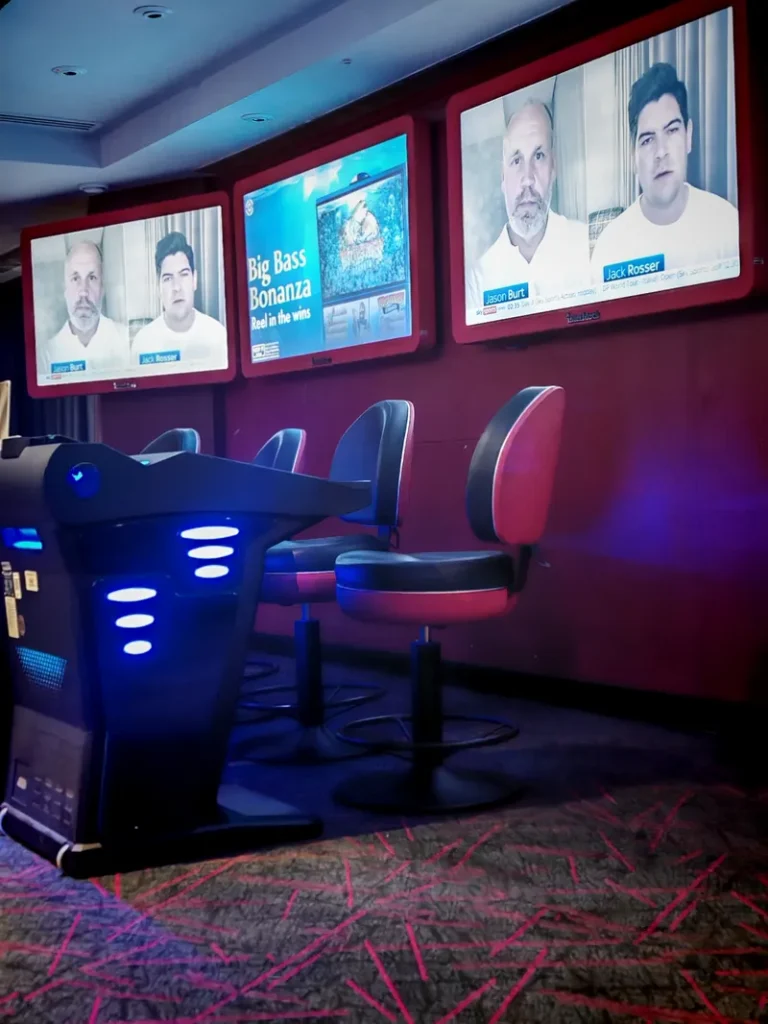Electronic gaming area inside St Giles Casino